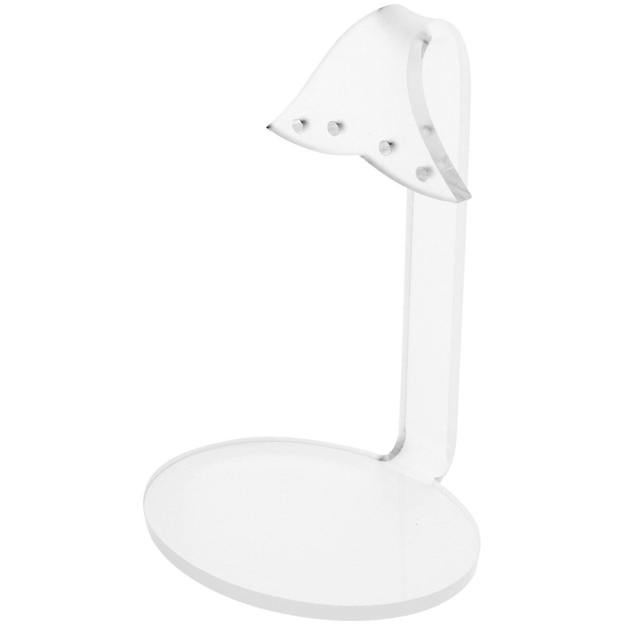 Plymor Frosted Acrylic 2 Pair Hanging Earring Display Stand, 2.5" W x 2" D x 3.125" H